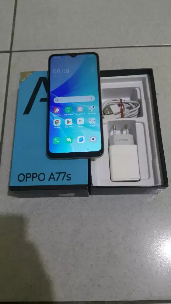 OPPO A77s Ram 8/128GB *fulset*