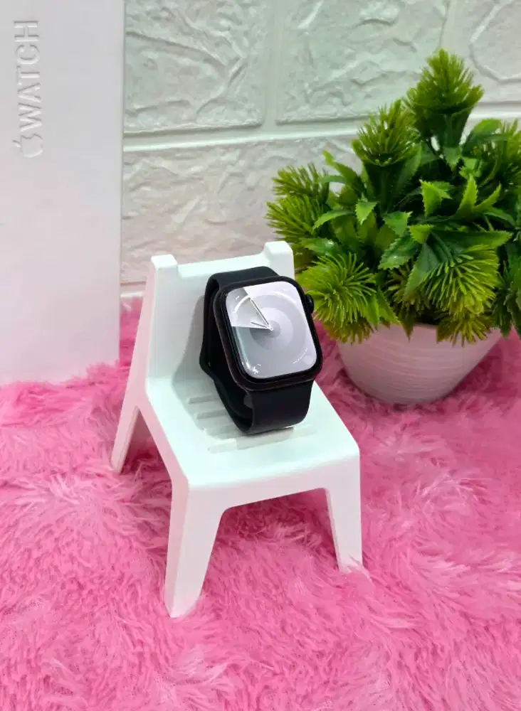 Apple Series 8 41mm Hitam Mulus Istimewa