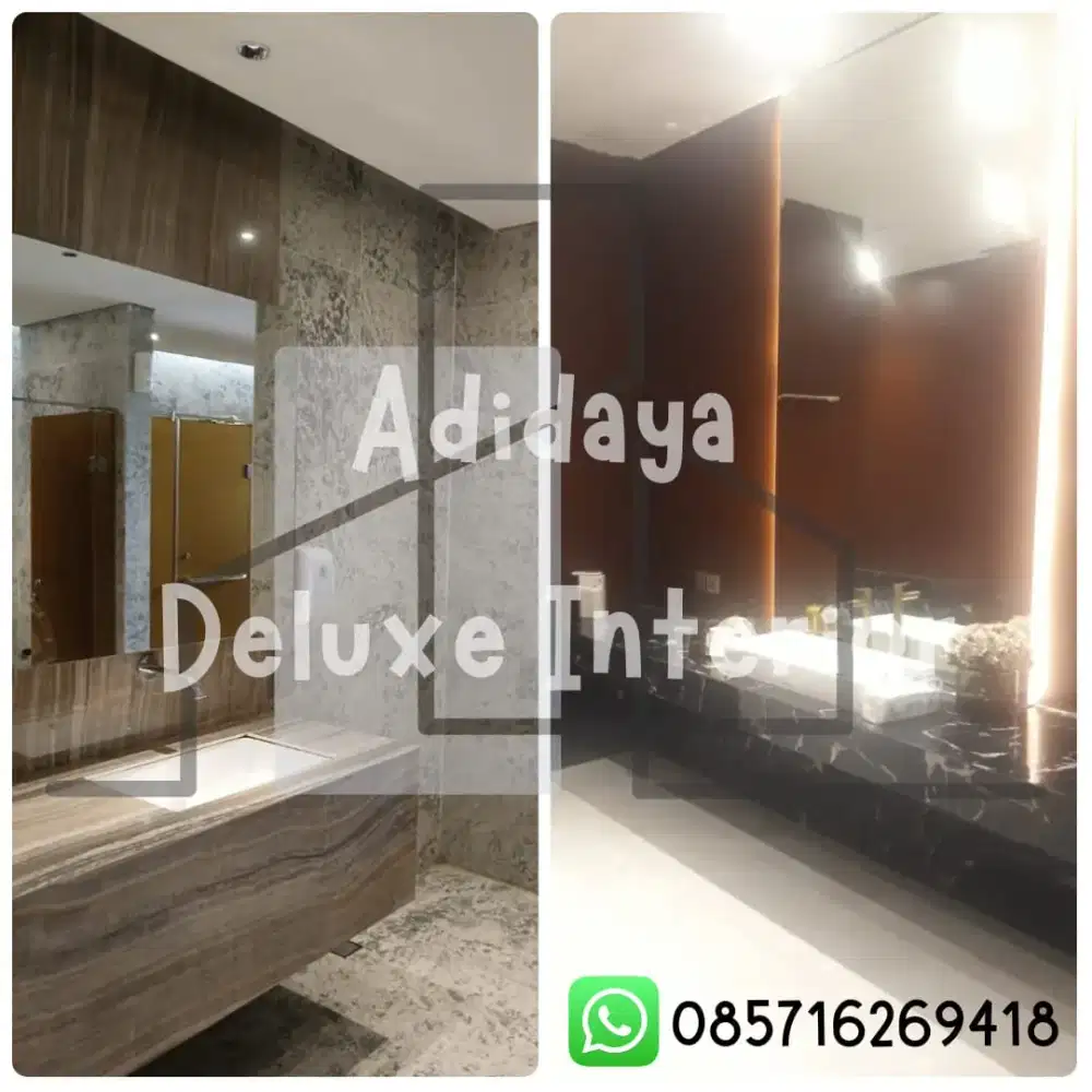 Tukang Pasang Quadra, Marmer, Granit. Kontraktor Bangun Rumah Mewah