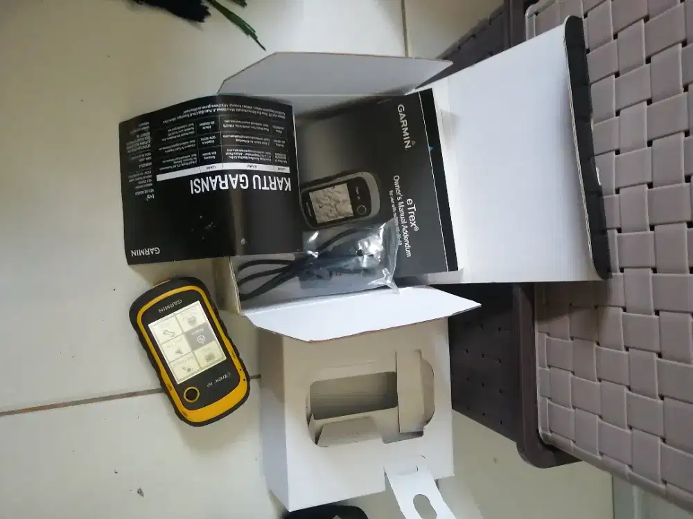 Jual GPS Garmin Etrex 10  fullset