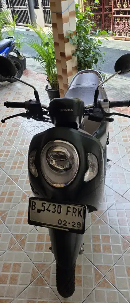 Jual BU Scoopy Prestige 2024 warna hijau