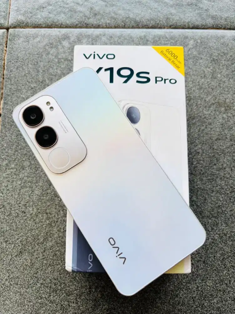 Hp vivo y19s pro versi ram6 128GB second mulus lengkap