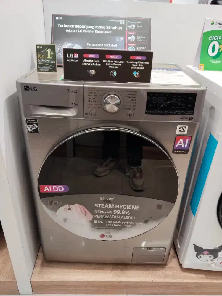 MESIN CUCI LG FRONT LOAD 8,5KG
