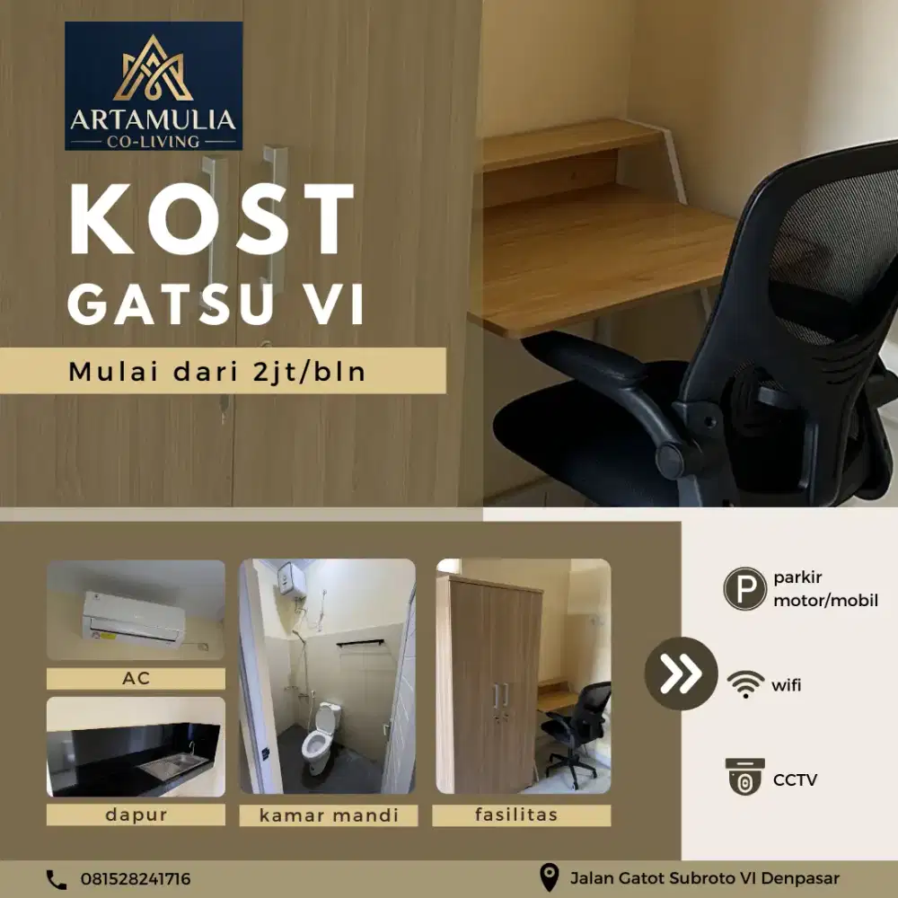 Kost Eksklusif Di Gatot Subroto VI Denpasar
