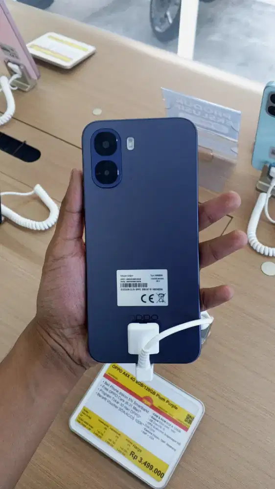 CASH/KREDIT/COD OPPO A6X 4+4/128GB UNGU TUA