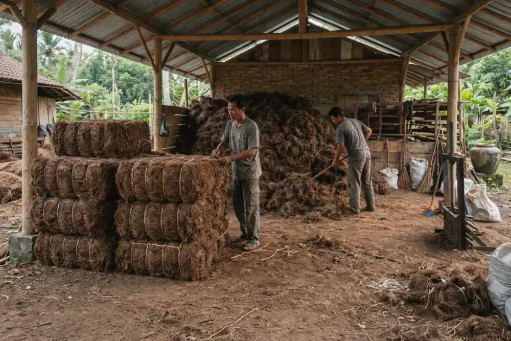 Ijuk Resapan - Eceran maupun skala Proyek - Siap antar