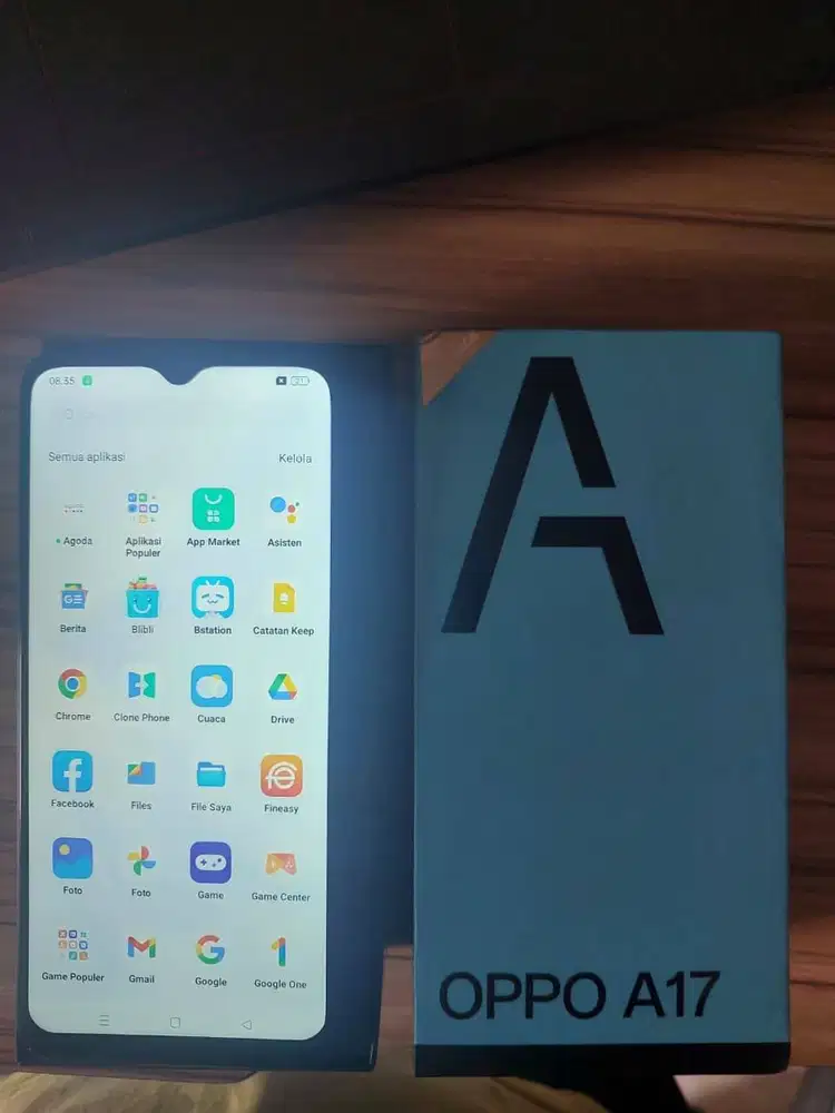 OPPO a17 Ram 4/64GB Fullset mulus + Free softcase 2 buah nego santai