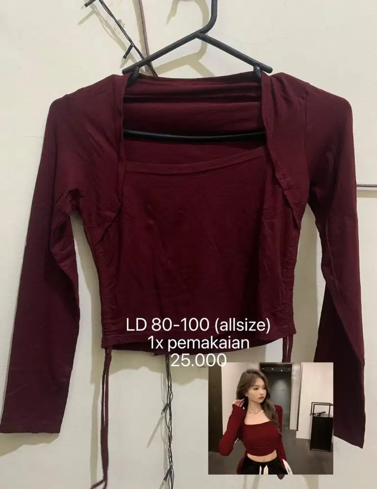 PL Croptop wanita