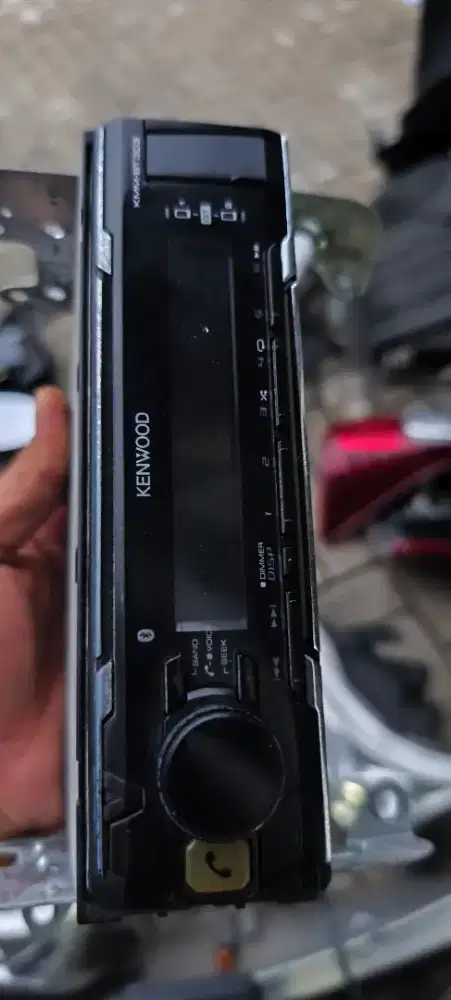 Headunit kenwood nt303 kondisi normal