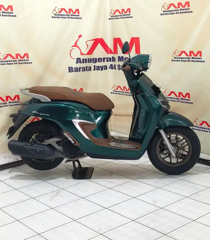 Mulus Km 10 Ribu Honda Stylo 160 ABS tahun 2024 Royal Green