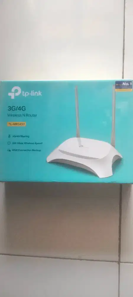 Ruter wifi tp link+modem