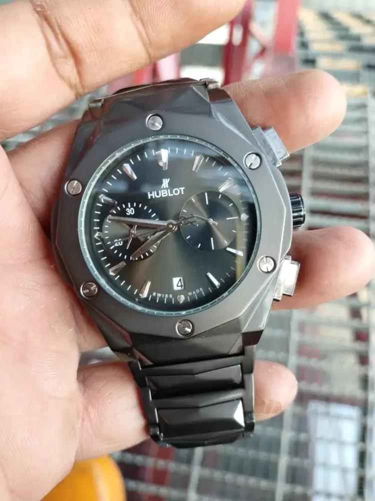 Jam tangan hublot crono