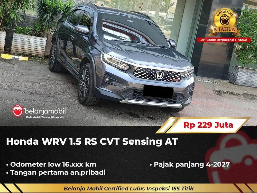 [ LOW KM 16RB ] Honda WR-V WRV WR V 1.5 RS CVT Sensing AT 2023/2024