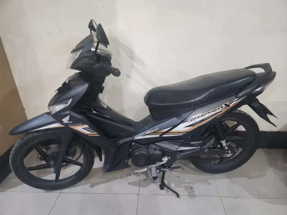 Supra 125 cw f1 hitam doff 2025 gbm
