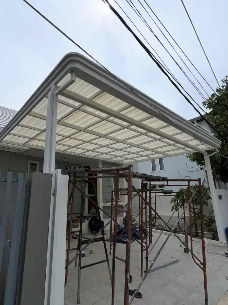 pemasangan kanopi buat kantor rumah dll