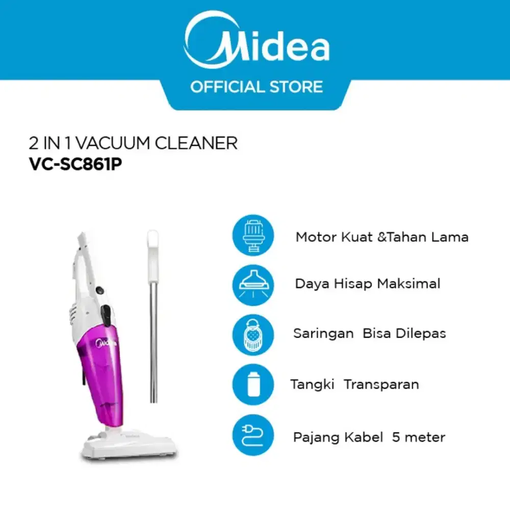 Vacuum Cleaner Midea VC-SC861P