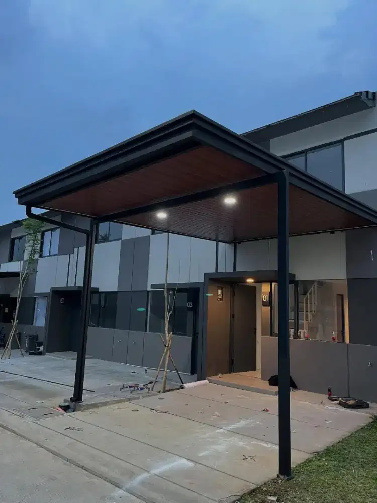 pemasangan kanopi buat kantor rumah dll