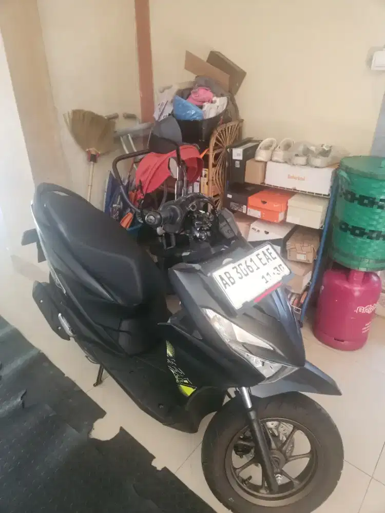 Beat deluxe hitam doff low km Gbm