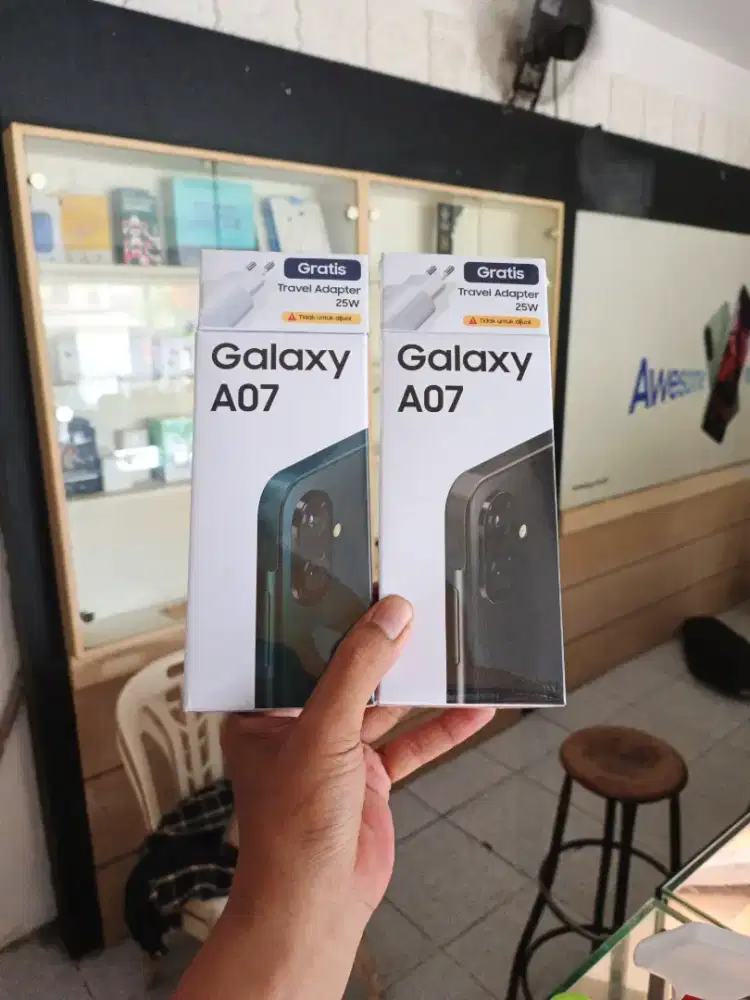 [ Fast respon WA ] Samsung Galaxy A07 8/256 Garansi resmi 1thn