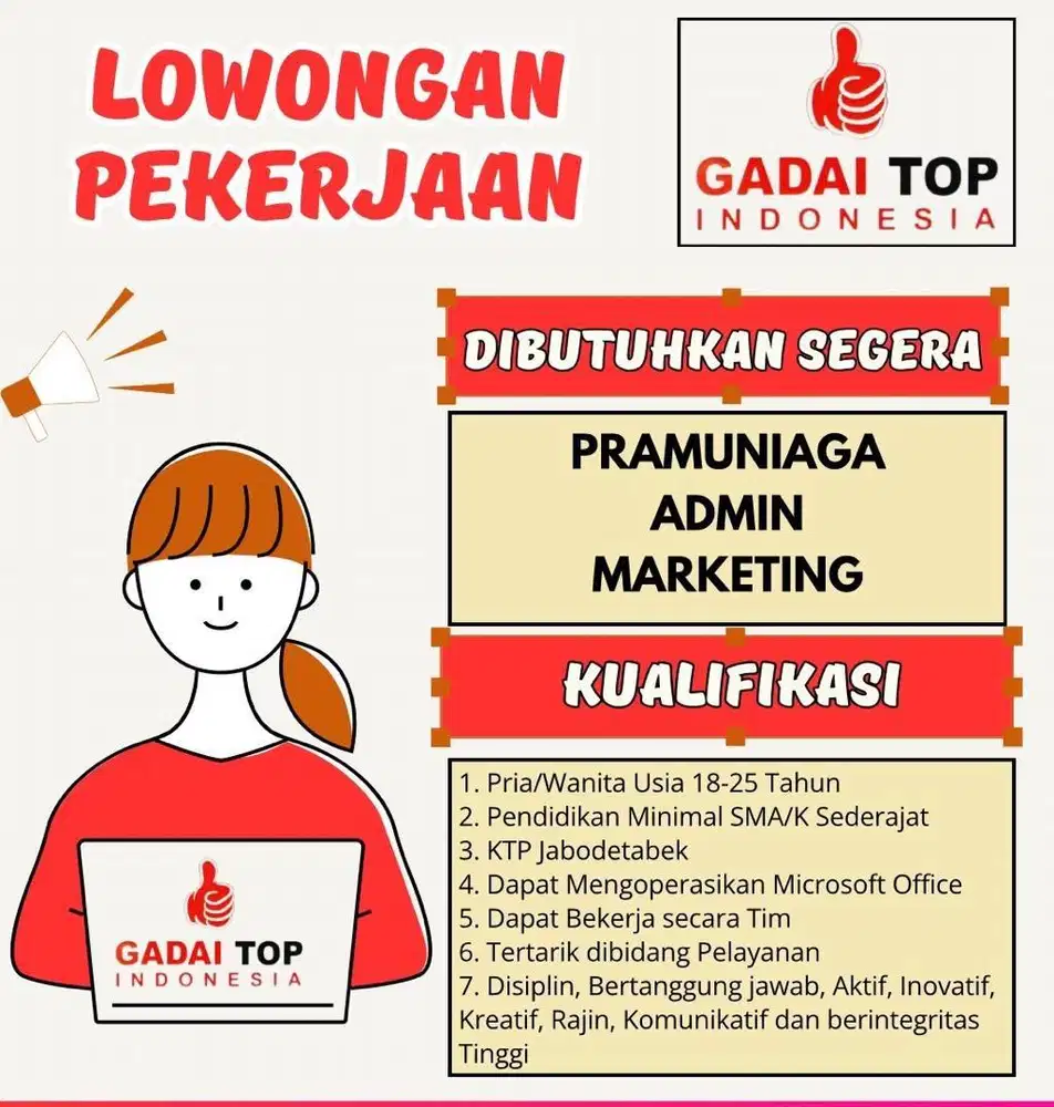 Lowongan pramuniaga
