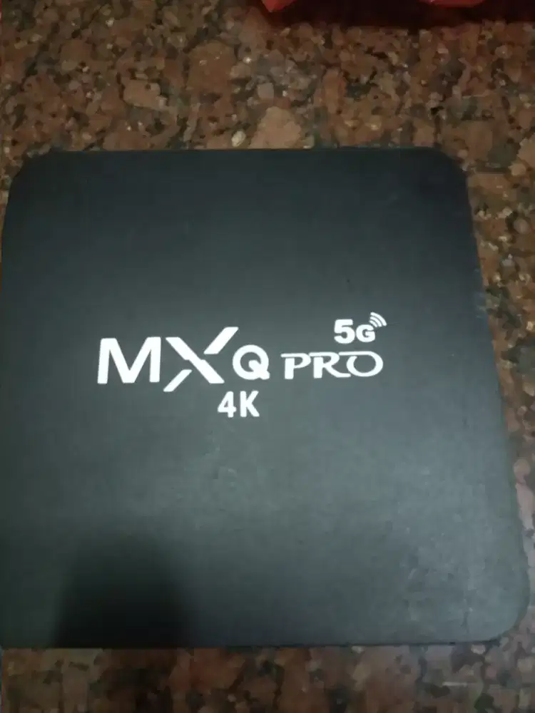 Android box mxQ pro 4k 5g kondisi mati