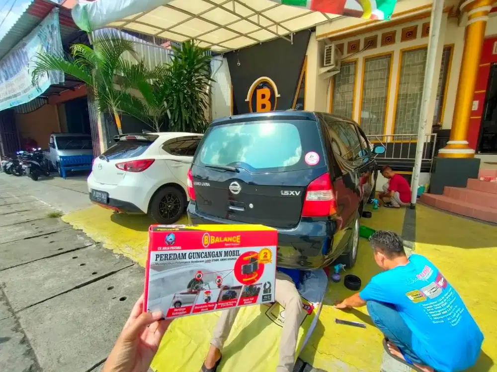 GUNCANGAN TEREDAM Mobil bebas Limbung & Gruduk dg BALANCE DAMPER