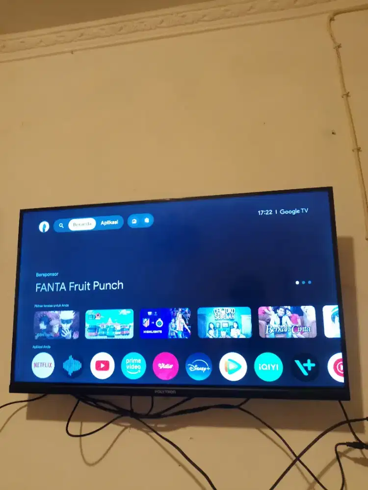 DI JUAL TV POLYTRON 32 INCH