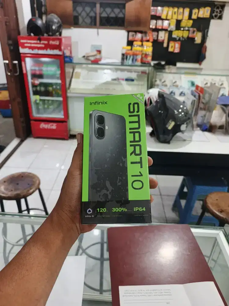 [ Fast respon WA ] Infinix Smart 10 4+4/64 Garansi resmi 1thn