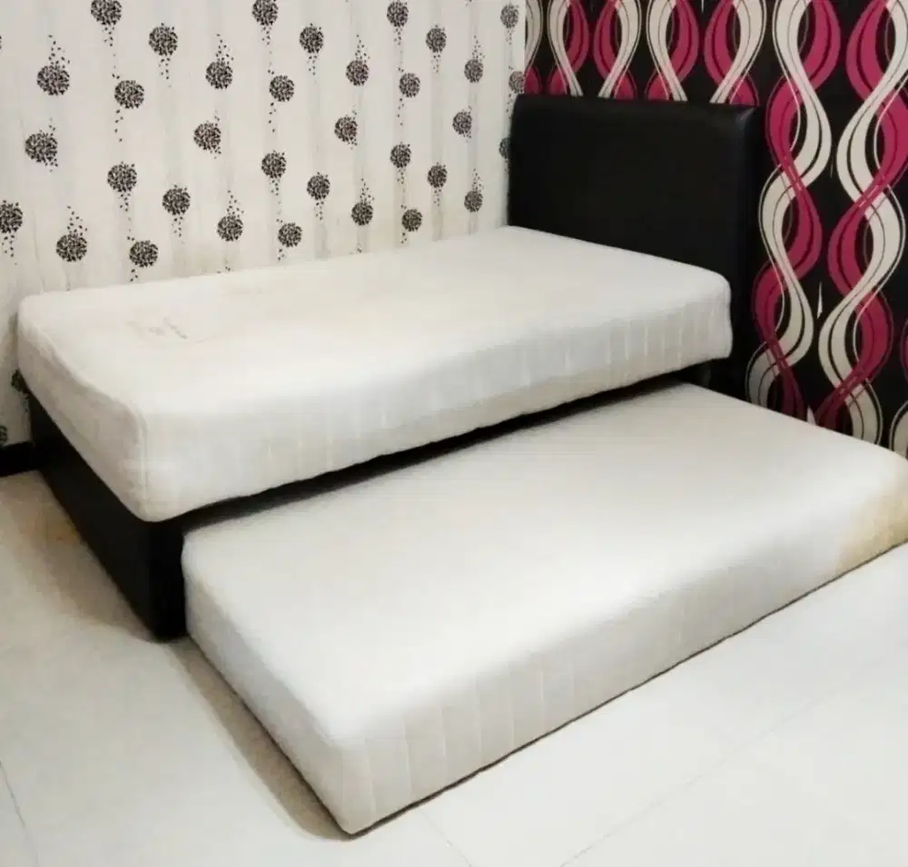 DIJUAL SPRINGBED FLORENCE STUDIO LAND 120x200 (2IN1 ATAS BAWAH)
