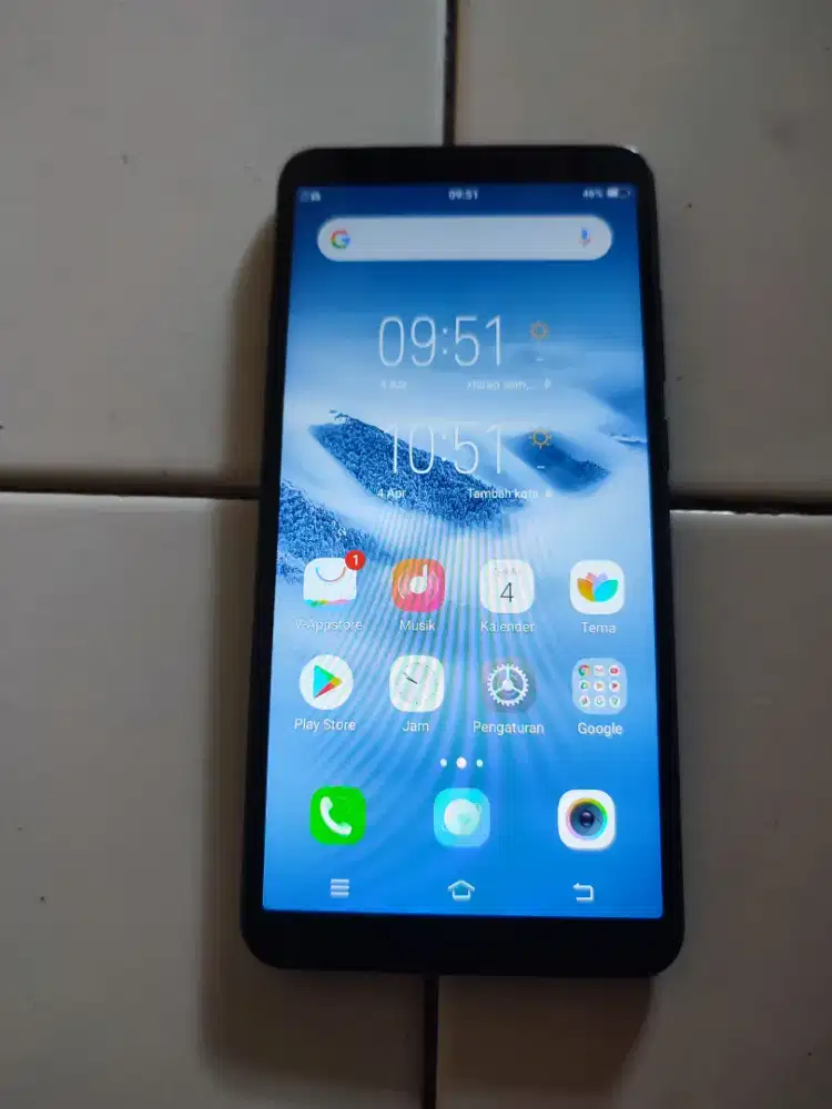 Dijual vivo Y71, ram 3/32, batangan