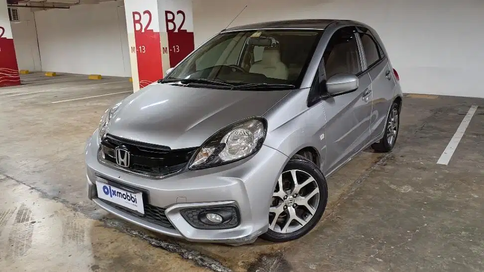 DP MURAH Honda Brio Satya 1.2 E Bensin-AT 2016 Abu CKIYB