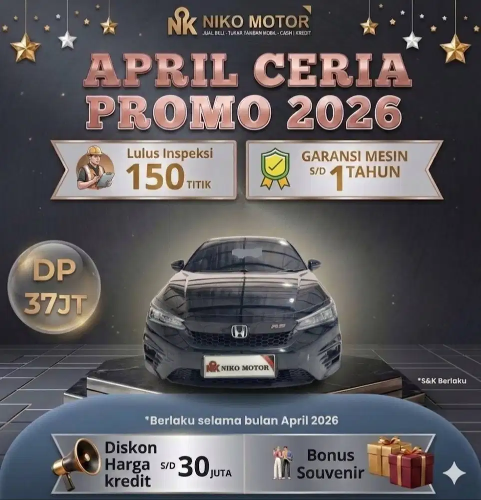 (ANTIK KM28RB) CITY HB RS 1.5 2022 AT : 2021