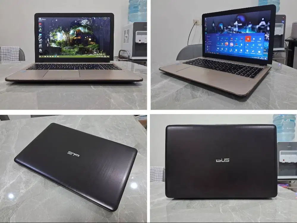 Laptop ASUS 15.6in SSD +HDD (768GB) Win ORI BATRE KUAT Normal Garansi