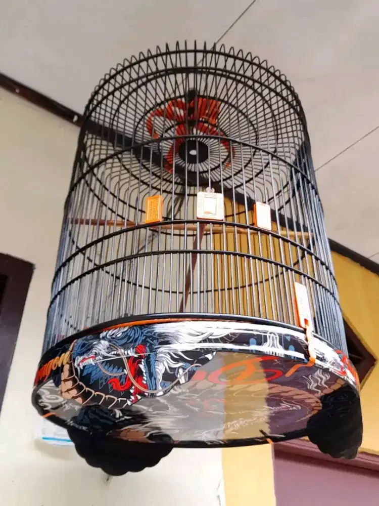 kandang murai decal nomor 2