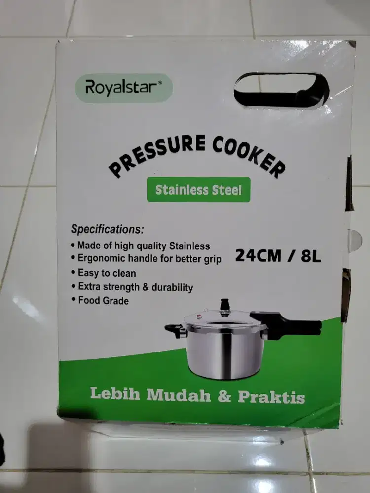 Panci Presto Full Stainless Steel 24 Cm/ 8L