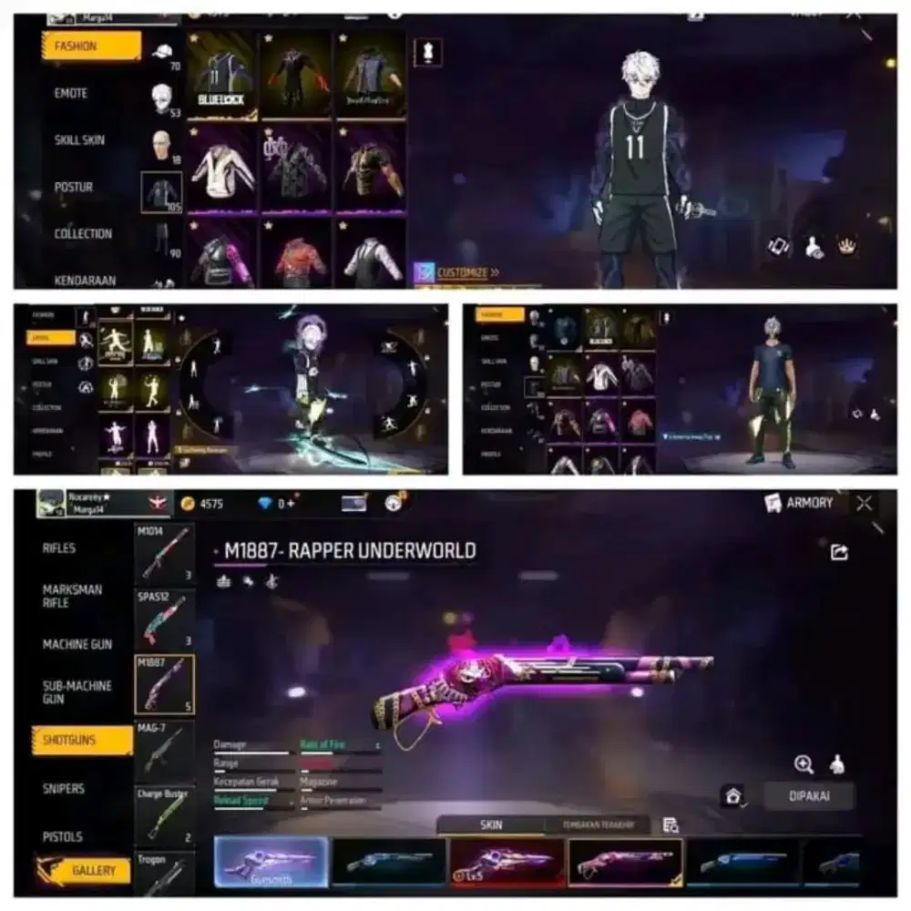 AKUN FF MURAH DAN AMAN