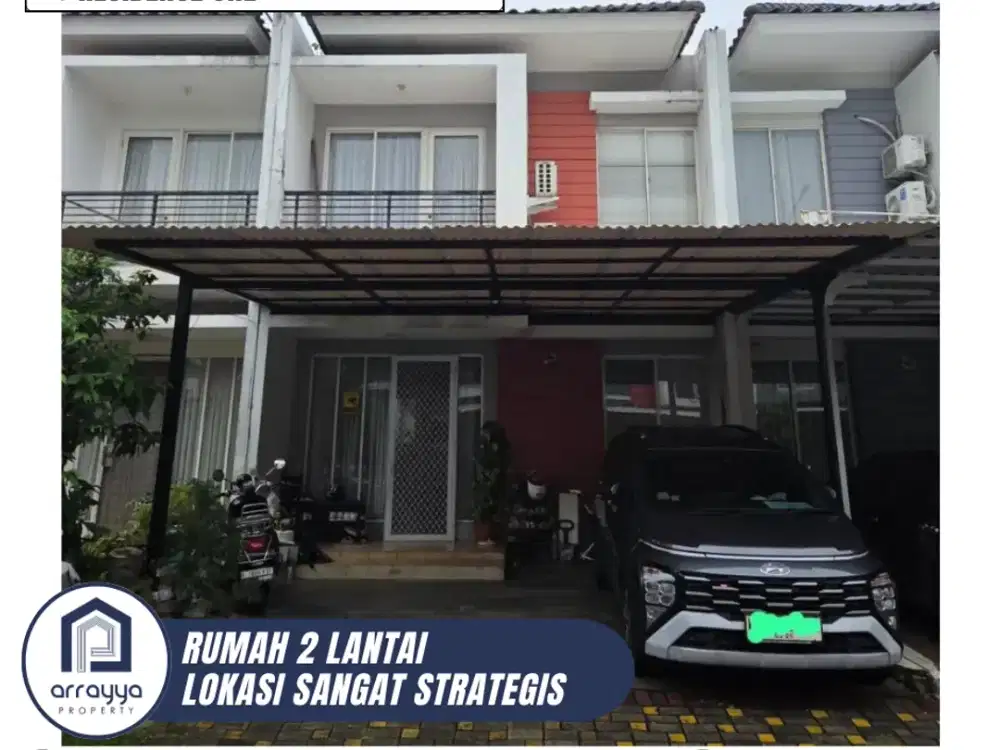RUMAH 2 LANTAI LINGKUNGAN AMAN DAN NYAMAN SECURITY 24 JAM DI RESIDENCE ONE BSD CITY (EN680)