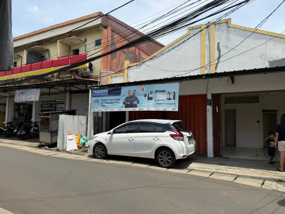 Kios Tahunan Strategis Samping Alfamart Kramat Setu