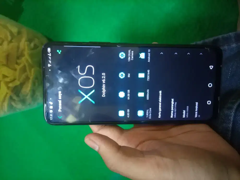 Infinix hot 9 play 4 64