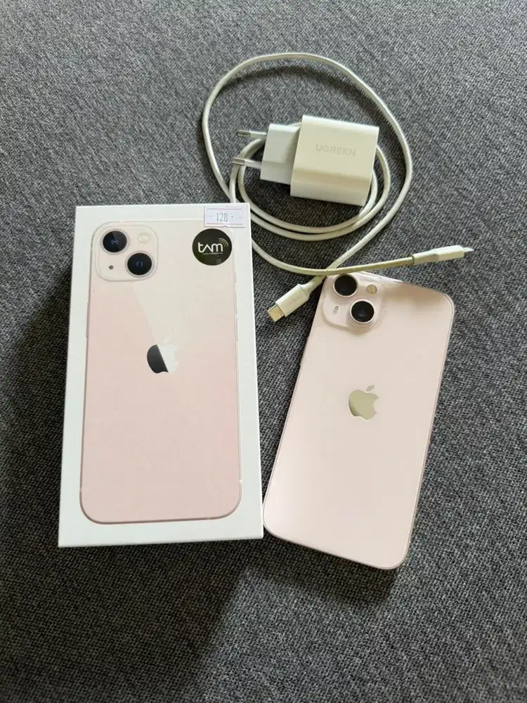 Jual iphone 13 128gb warna pink