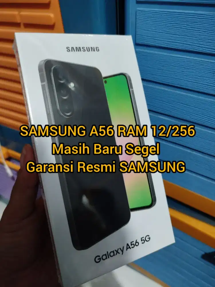 Dijual Cepat Samsung A56 5G Ram12/256gb awesome graphite BARU