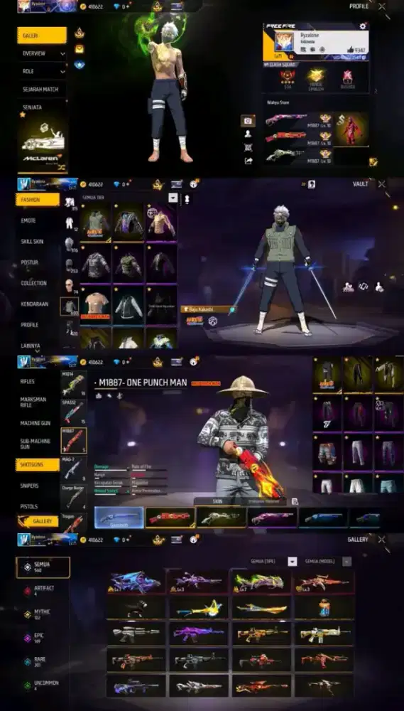 AKUN FF MURAH DAN AMAN