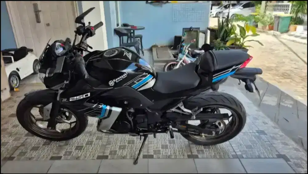Jual Kawasaki Z250FI Black - Pribadi