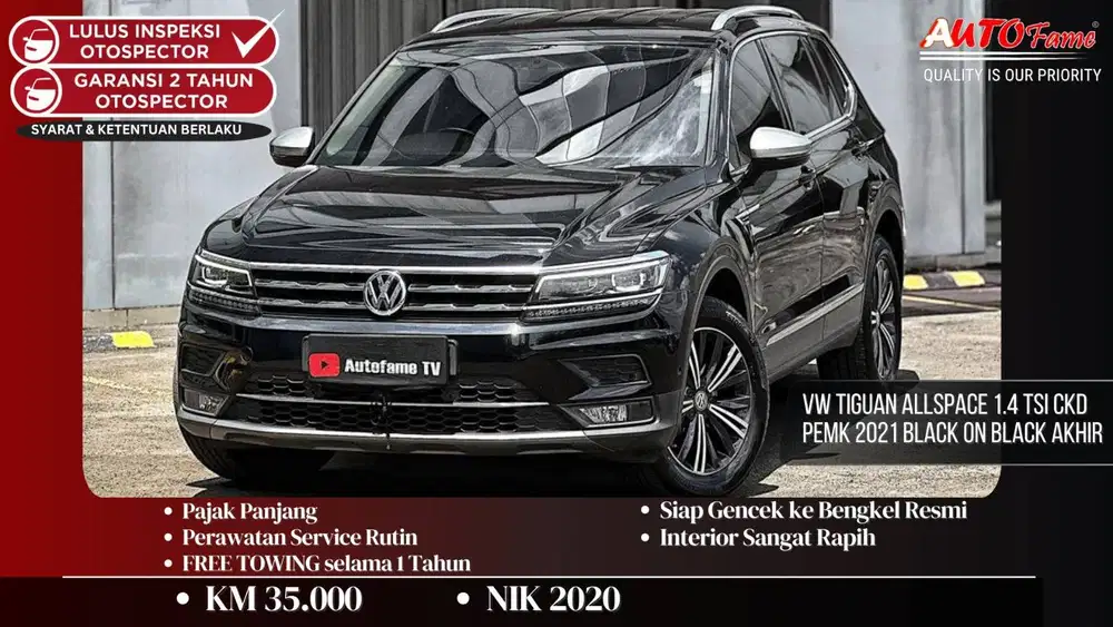 VW Tiguan Allspace 1.4 TSI CKD NIK 2020