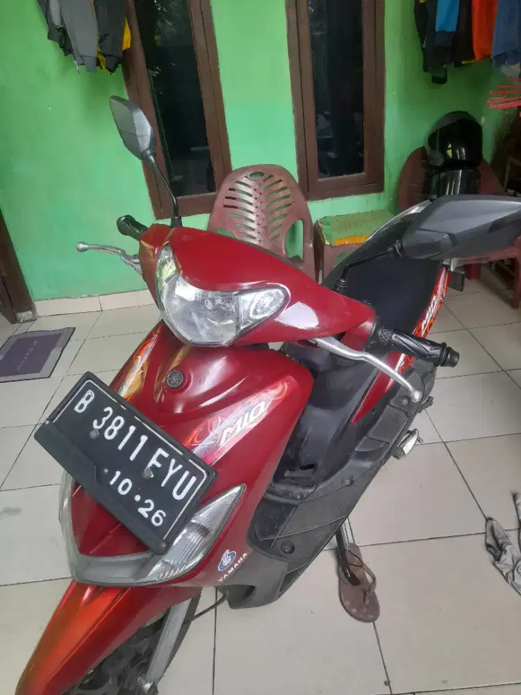 Yamaha mio 2011 merah maroon