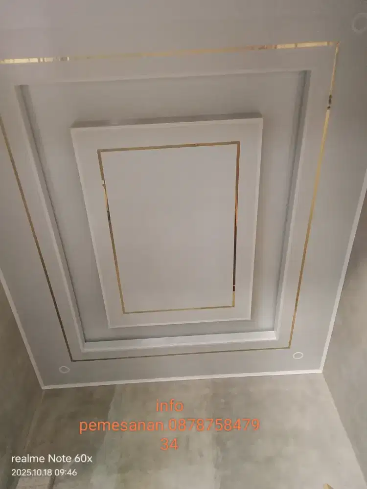 Plafon pvc terpasang