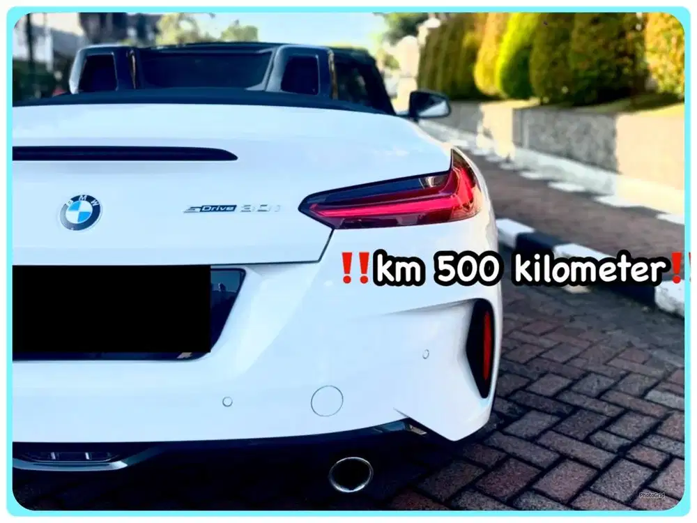 km500 Perak BMW z4 M Sport Pro 2025 kilometer putih coupe 330i 2 pintu