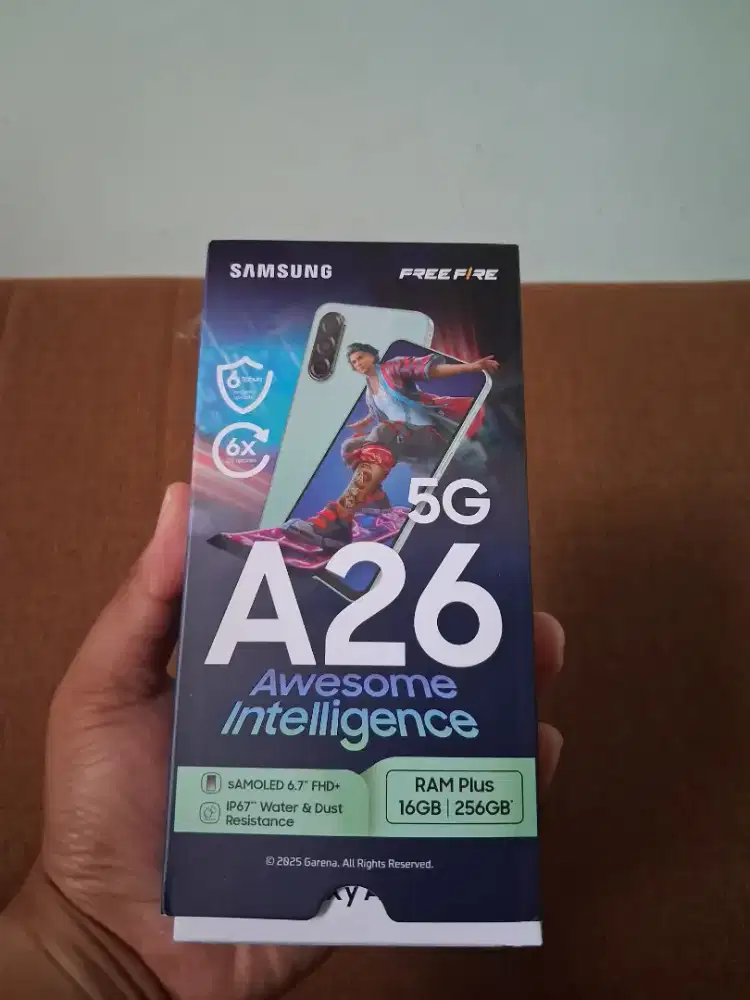 Dijual Samsung A26 8+8+256GB Like New Black Edition