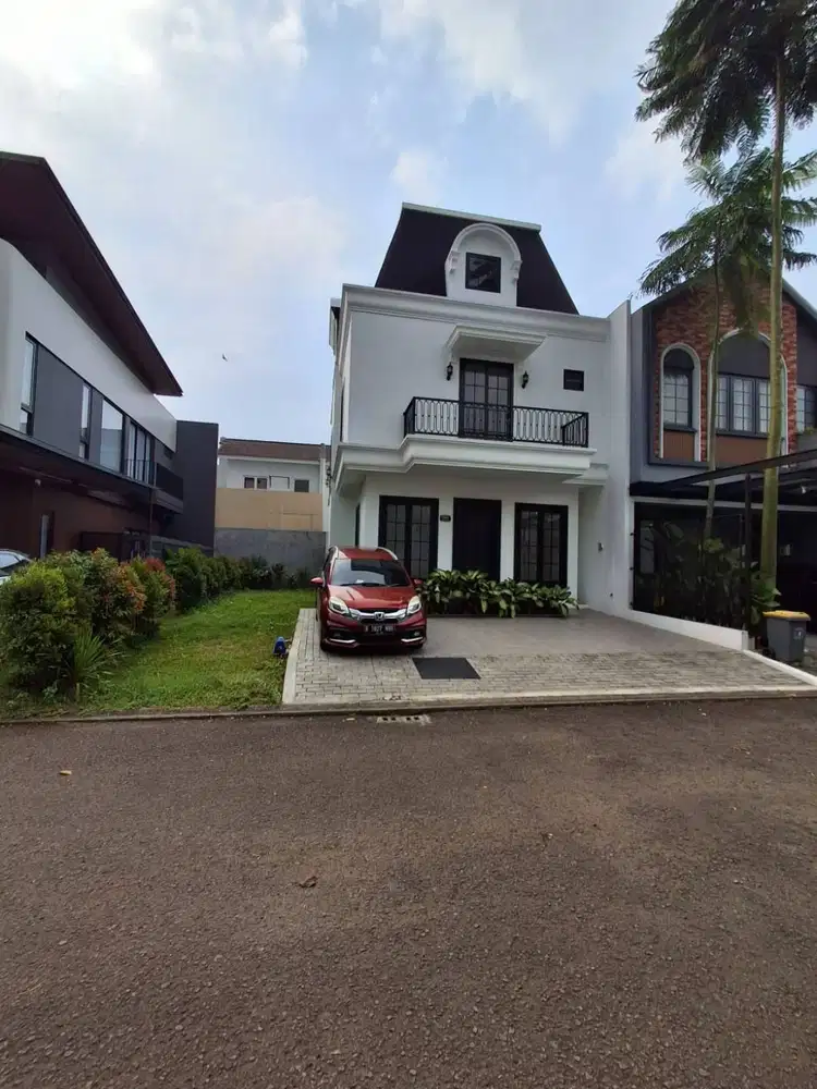 New House American Classic 3 Lantai Siap Huni di Cosmo Icon BSD