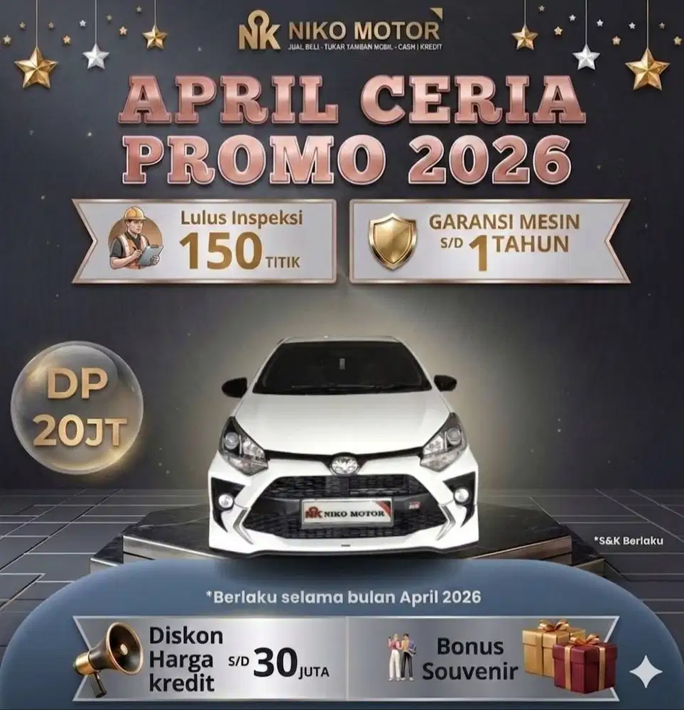 (ANTIK KM21RB) AGYA GR SPORT 2022 AT : 2021|2023